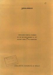Glendale Corporation 1977 cover