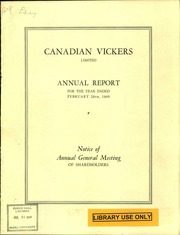 Vickers 1948 cover