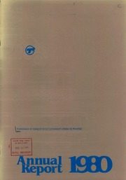 Commisssion de Transport de la Communaute Urbaine de Montreal 1980 cover