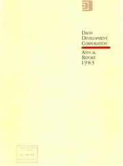 Daon Development Corporation 1983 cover