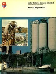 Lake Ontario Cement Limited 1977 cover