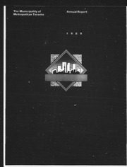 Municipality of Metropolitan Toronto 1990 cover