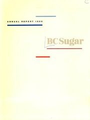 British Columbia Sugar Refinery, Limited 1988 cover