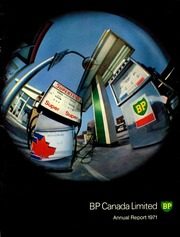 BP Canada Inc 1971 cover