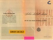 John Labatt Limited 1951 cover