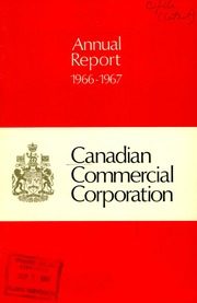 Canadian Commercial Corporation 1967 cover