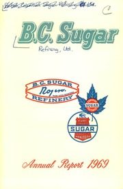 British Columbia Sugar Refinery, Limited 1969 cover