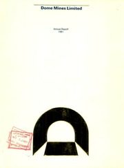 Dome Mines, Ltd 1981 cover