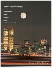 Port Authority of New York and New Jersey 1989 cover