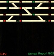 Canadian National Railway Co 1962 cover