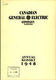 General Electric 1948 cover