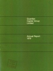 Guardian Capital Group Ltd 1979 cover