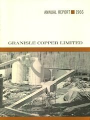Granisle Copper Limited 1966 cover