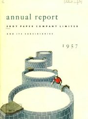 Eddy Paper Company Limited 1957 cover