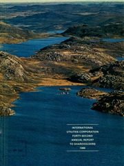 International Utilities Corporation 1966 cover