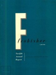 Frobisher Limited 1955 cover