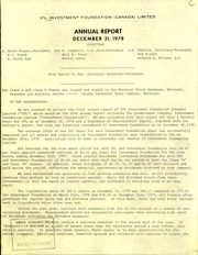 IFL Investment Foundation (Canada) Ltd 1978 cover