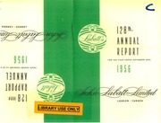 John Labatt Limited 1956 cover