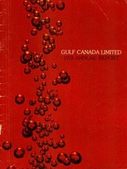 Gulf Oil Canada Limited 1978 cover