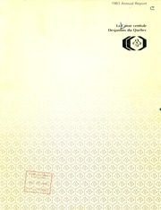 Caisse centrale Desjardins 1983 cover