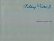 Belding Corticelli Ltd 1978 cover
