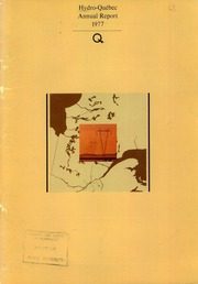 Hydro-Quebec 1977 cover