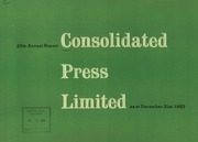 Consolidated Press Limited 1953 cover