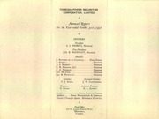 Foreign Power Securities Corporation 1952 cover