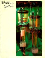 Canadian General Electric Company Limited 1980 cover