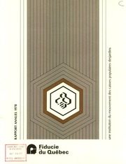 Fiducie de Quebec 1978 cover