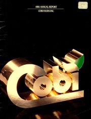 Cobi Foods Inc 1986 cover