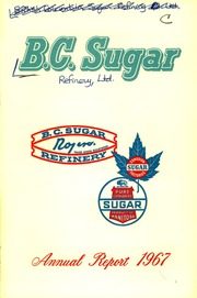 British Columbia Sugar Refinery, Limited 1967 cover