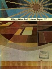 Alberta Wheat Pool 1971 cover