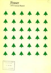 Fraser Companies, Limited 1978 cover