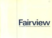 Fairview Corporation of Canada Limited 1974 cover
