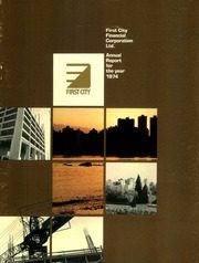 First City Financial Corporation Ltd 1974 cover