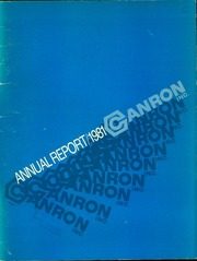 Canron Inc 1981 cover