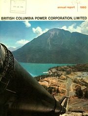 British Columbia Power Corporation Limited 1960 cover
