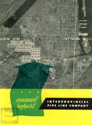 Interprovincial Pipe Line Company 1952 cover
