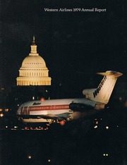 Western Airlines 1979 cover