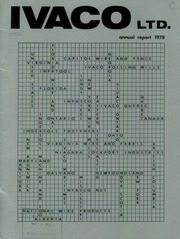 Ivaco Inc 1978 cover