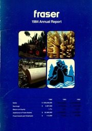 Fraser Inc 1984 cover
