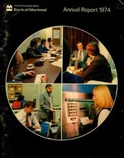 Bank of Montreal 1974 cover