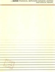 Avco Financial Services Canada Ltd 1983 cover