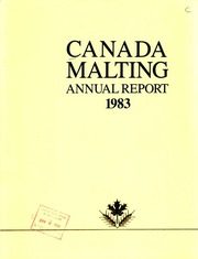 Canada Malting Co., Ltd 1983 cover