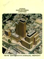 Agra Industries Limited 1979 cover
