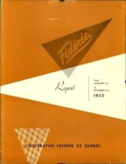 Coopérative fédérée de Québec 1953 cover