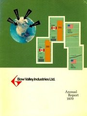 Bow Valley Industries Limited 1970 cover