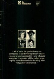 Gaz métropolitain, Inc 1983 cover