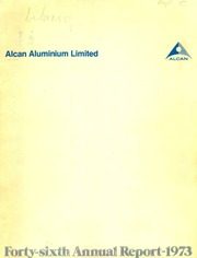 Alcan Aluminum Limited 1973 cover